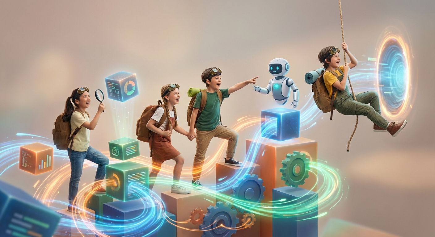 Illustration for 📚 What Is a Database?