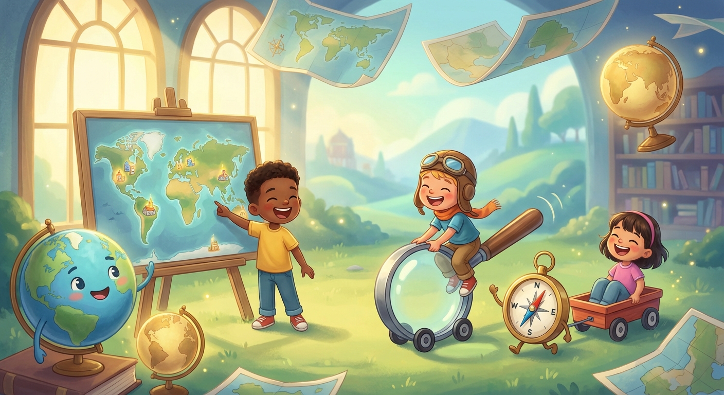 Illustration for 🌍 Where Do the Capitals Live?