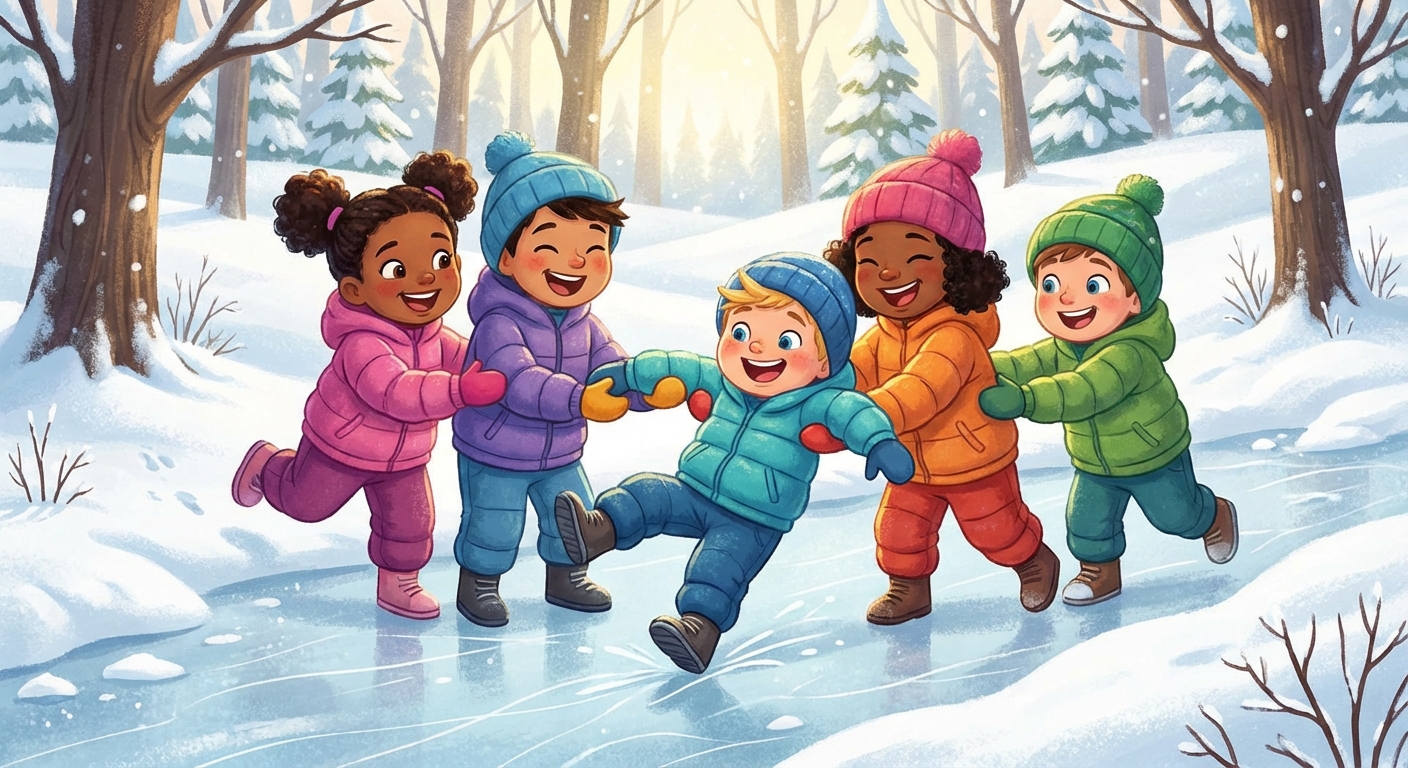Illustration for ❄️ Winter Safety for Little Explorers