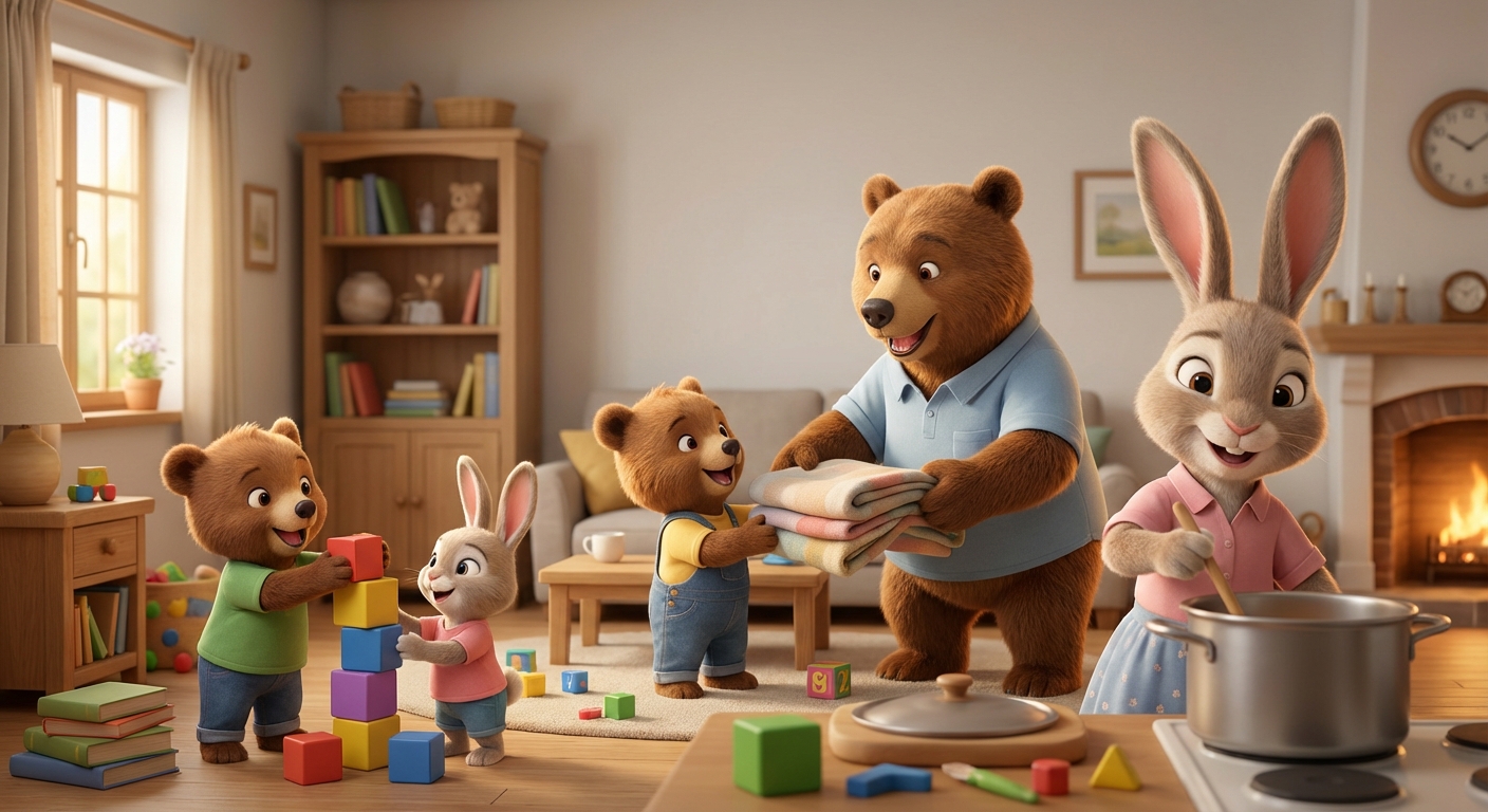 Illustration for Working Together 🌟