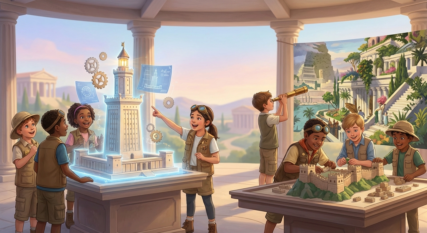 Illustration for World Wonders